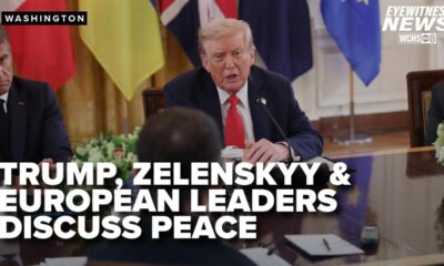 Trump, Zelenskyy, and European leaders meet at the White House for high stakes Ukraine peace talks