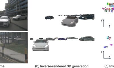 AI method reconstructs 3D scene details from simulated images using inverse rendering