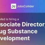 Associate Director, Drug Substance Development at MindMed - Worldwide