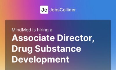 Associate Director, Drug Substance Development at MindMed – Worldwide