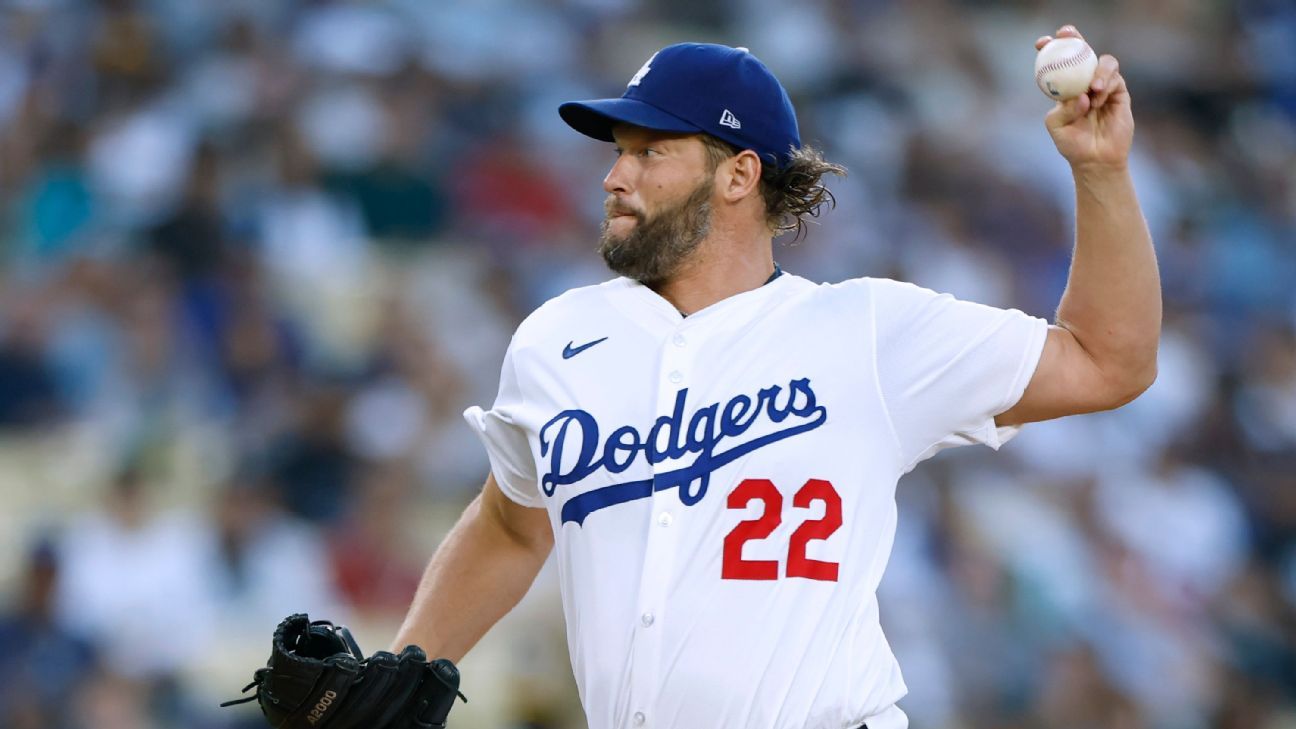 Behind Kershaw, L.A. rights ship vs. rival Padres