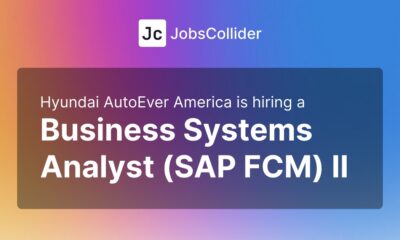 Business Systems Analyst (SAP FCM) II at Hyundai AutoEver America – United States