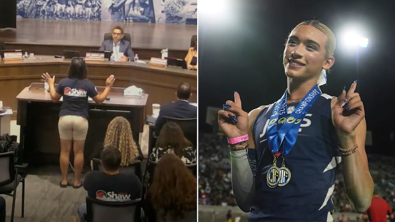 California school board meeting descends into emotional clash amid trans volleyball player controversy California school board meeting descends into emotional clash amid trans volleyball player controversy