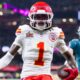 Chiefs’ Xavier Worthy reacts after Taylor Swift reveals how excited she was team drafted him