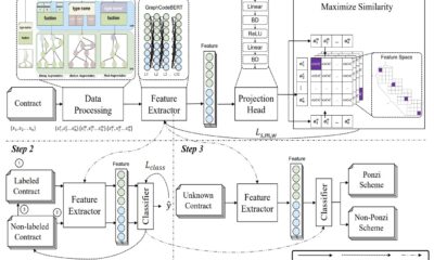 Contrastive learning framework can detect blockchain-based smart Ponzi schemes