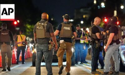 DC residents protest as White House says federal agents will be on patrol 24/7