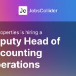 Deputy Head of Accounting Operations at BH Properties - Worldwide