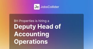 Deputy Head of Accounting Operations at BH Properties - Worldwide