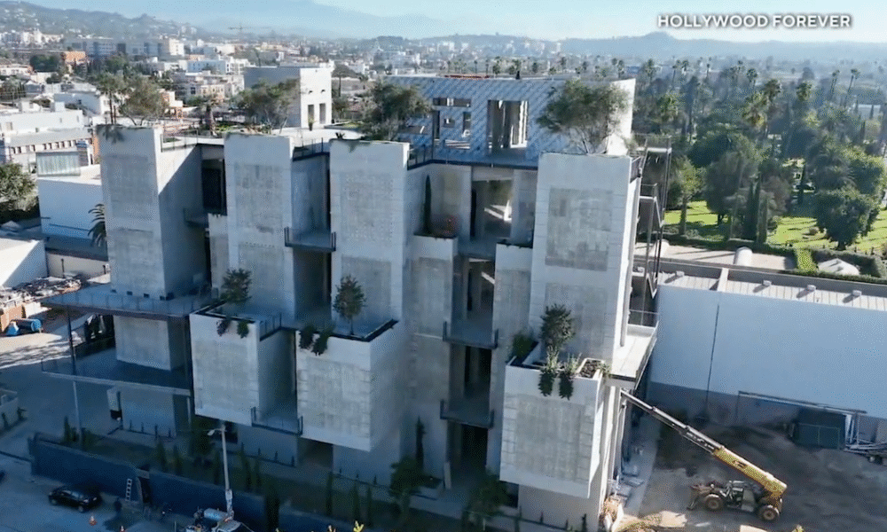 Exploring Hollywood Forever Cemetery’s new 5-story mausoleum