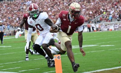 Florida State stuns Alabama to bring Crimson Tide’s season-opener win streak to abrupt end