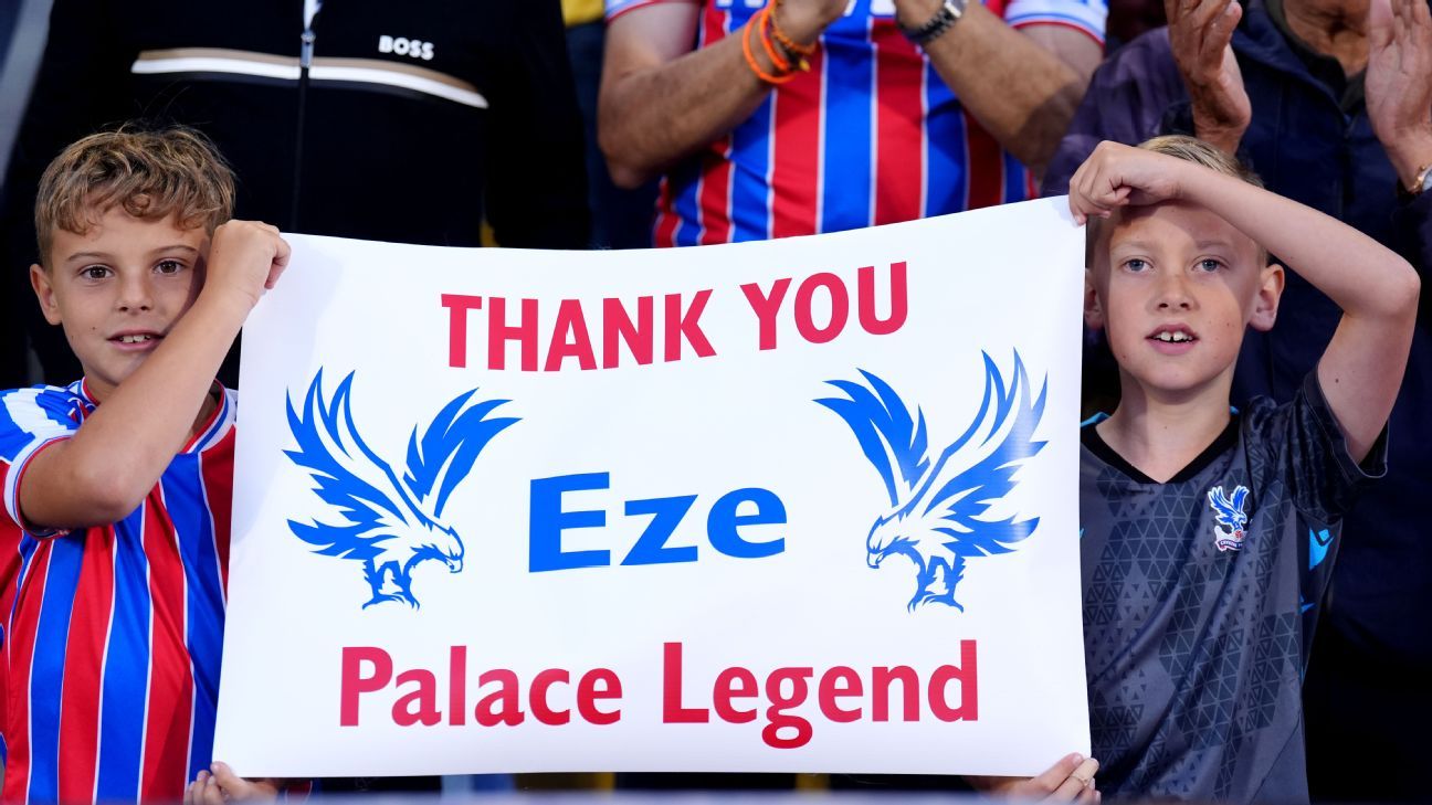 Frustrated Palace boss all-but confirms Eze exit Frustrated Palace boss all-but confirms Eze exit