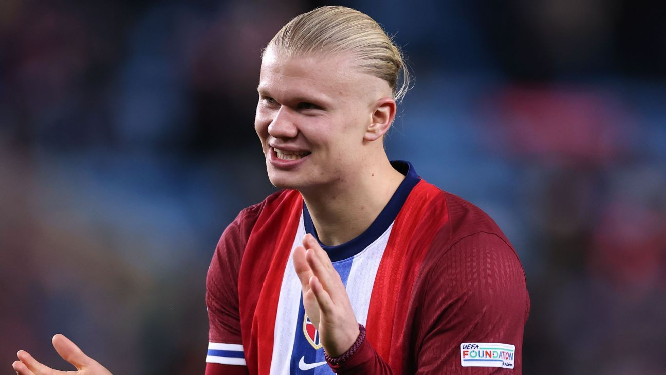 Haaland changes name on back of Norway shirt Haaland changes name on back of Norway shirt