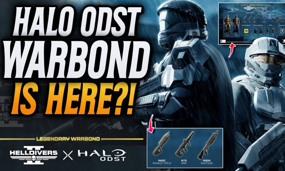 Helldivers 2 Halo ODST Warbond Is Huge! 4 New Weapons!