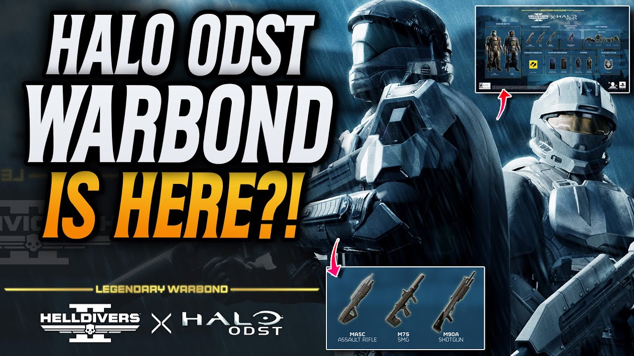 Helldivers 2 Halo ODST Warbond Is Huge! 4 New Weapons! Helldivers 2 Halo ODST Warbond Is Huge! 4 New Weapons!