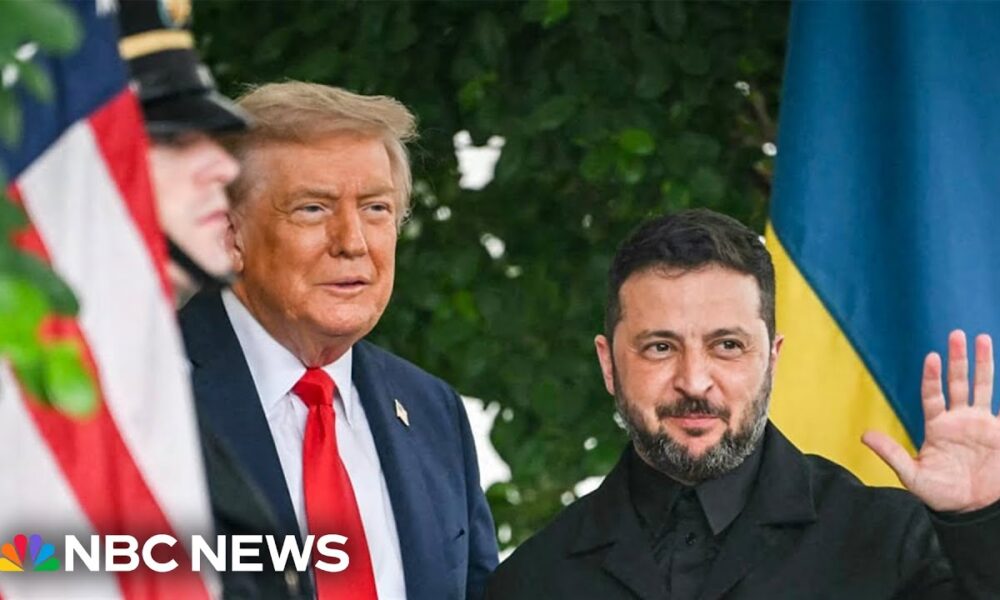 How Trump and Zelenskyy's second Oval Office meeting differed from the first