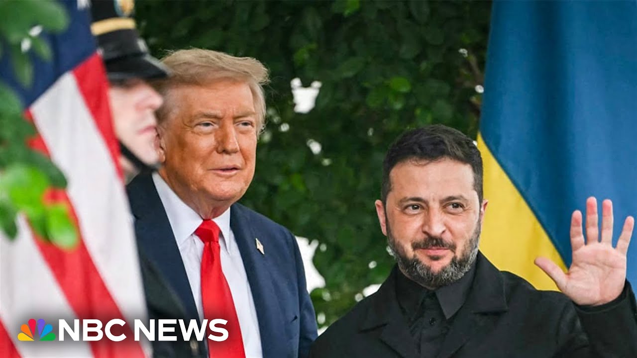How Trump and Zelenskyy's second Oval Office meeting differed from the first How Trump and Zelenskyy's second Oval Office meeting differed from the first