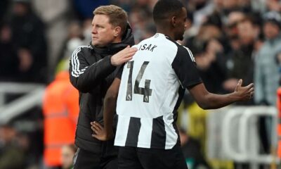 Howe: Isak to miss Liverpool, but fans can forgive