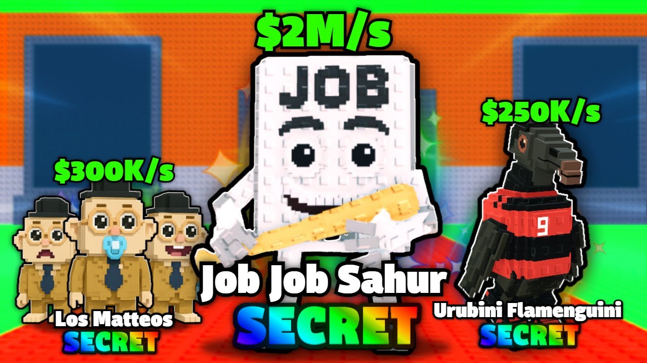 I Unlocked EVERY NEW SECRET BRAINROT in Steal A Brainrot! I Unlocked EVERY NEW SECRET BRAINROT in Steal A Brainrot!