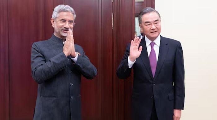 Indian foreign minister stresses on border peace in talks with China’s Wang Indian foreign minister stresses on border peace in talks with China’s Wang