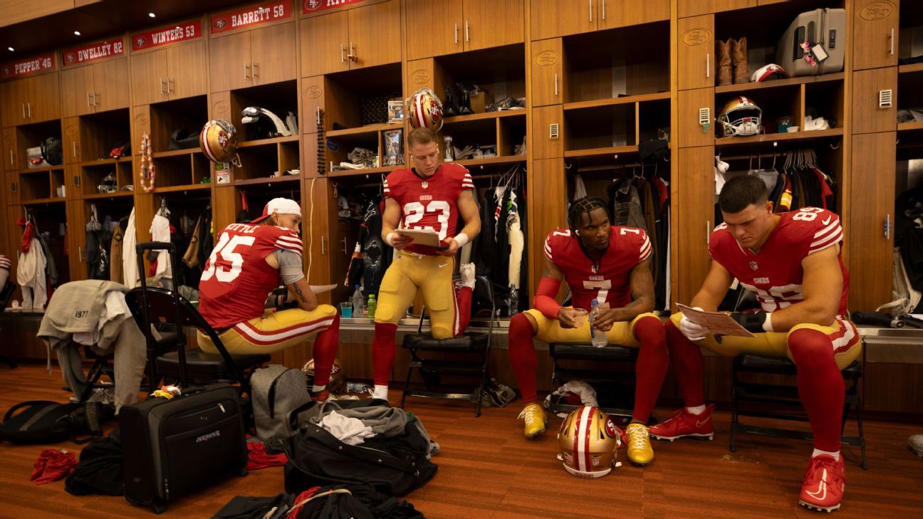 Inside the strategy of organizing an NFL locker room Inside the strategy of organizing an NFL locker room