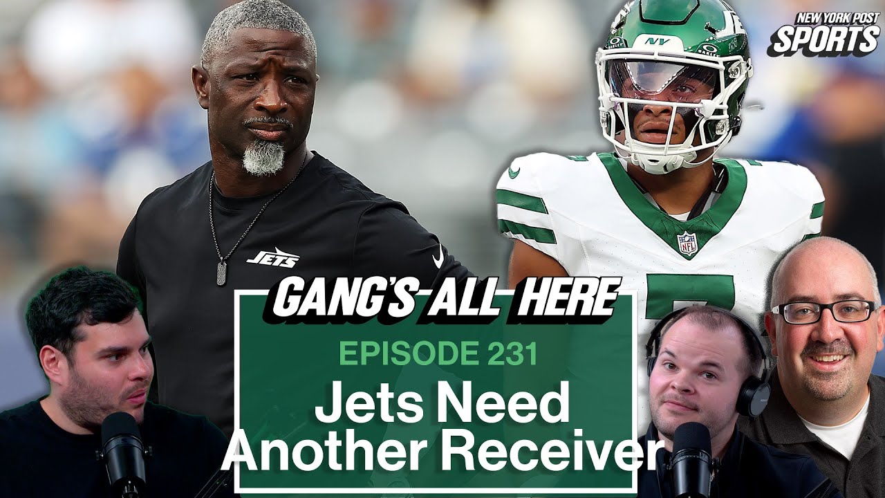 Jets need to find another Wide Receiver | Gang's All Here Jets need to find another Wide Receiver | Gang's All Here