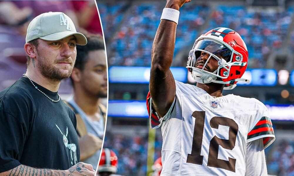 Johnny Manziel praises Shedeur Sanders’ Browns approach after stellar preseason debut: ‘Continue to grind’