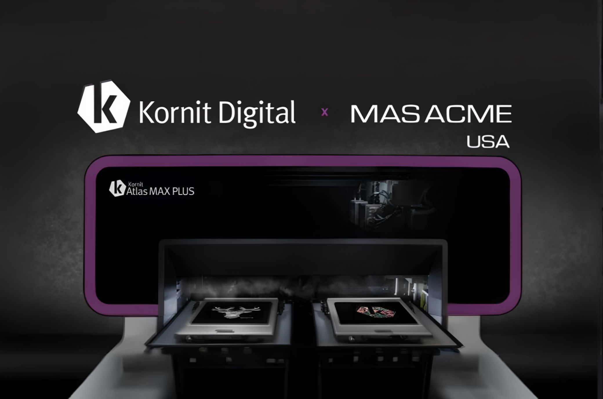Kornit & MAS ACME partner for on-demand fashion in US Kornit & MAS ACME partner for on-demand fashion in US