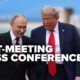 #LIVE: President Trump, Russia's Vladimir Putin hold press conference following bilateral meeting