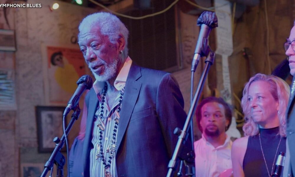Legendary actor Morgan Freeman talks about "Symphonic Blues Experience" in exclusive interview