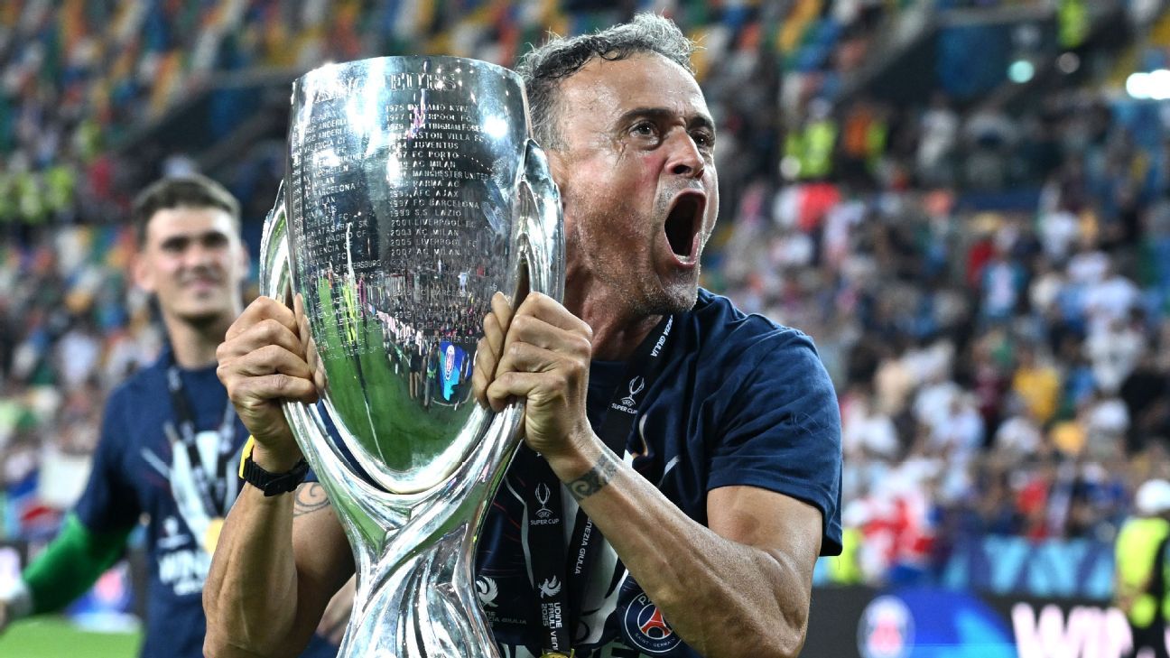 Luis Enrique: PSG ‘didn’t deserve’ to win UEFA Super Cup
