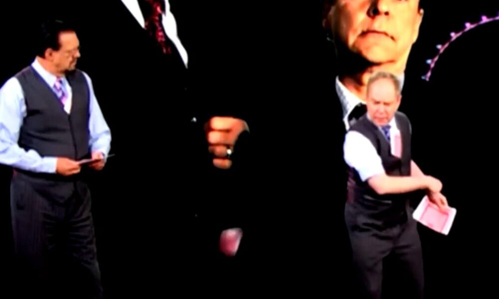Magicians Penn Jillette and Teller celebrate 50 years with Radio City Music Hall performance