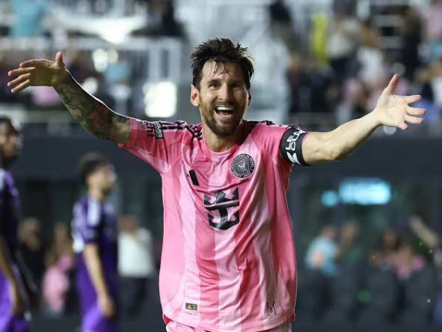 Messi brace puts Miami into Leagues Cup final | The Express Tribune Messi brace puts Miami into Leagues Cup final | The Express Tribune