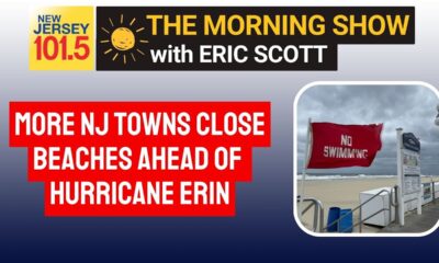More NJ towns close beaches ahead of Hurricane Erin