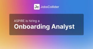 Onboarding Analyst at ASPIRE - Worldwide