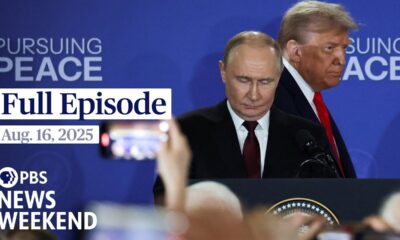 PBS News Weekend live episode, Aug. 16, 2025