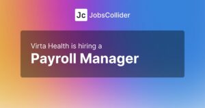 Payroll Manager at Virta Health - Worldwide