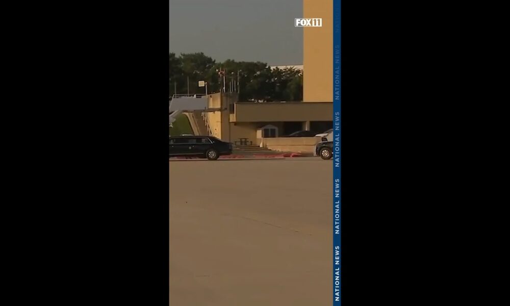 President Trump departs for Putin summit