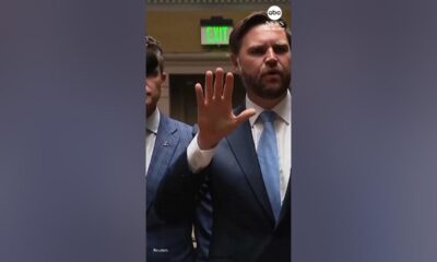 Protesters heckle Vance, Hegseth at photo op to thank DC National Guard
