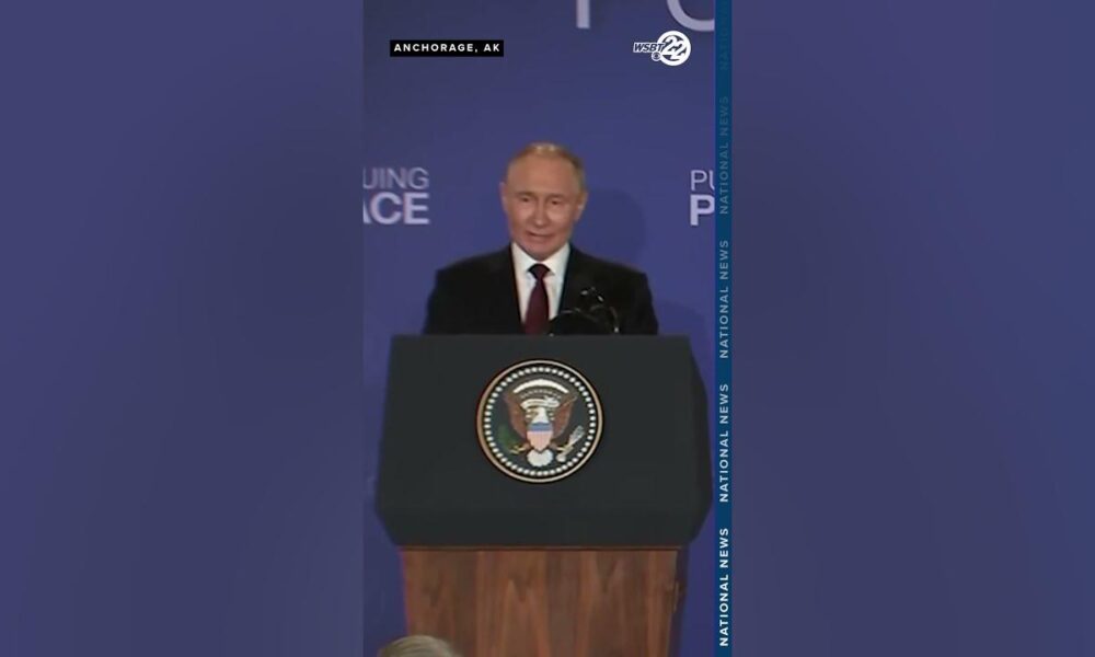 Putin doubles down on Trump's claim the war would not have started if Trump were president