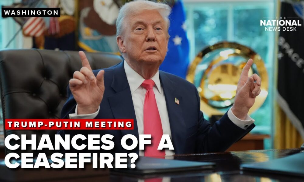 Putin praises Trump for 'vigorous efforts' to end Ukraine war ahead of Alaska summit