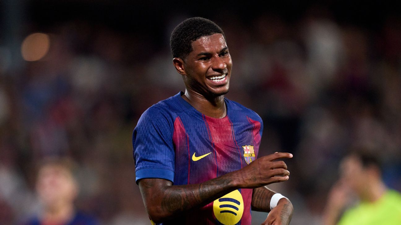 Rashford set for Barça debut as registration settled