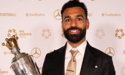 Salah sets record by winning third PFA Player of the Year award – SUCH TV