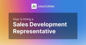 Sales Development Representative at Voyc - United Kingdom
