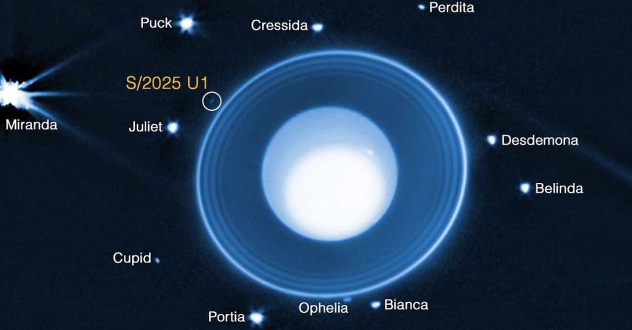 Scientists Find a New Moon Orbiting Uranus Scientists Find a New Moon Orbiting Uranus