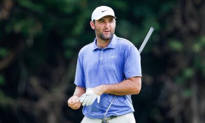 Scottie Scheffler holes miraculous chip shot from rough to seal BMW Championship victory at Caves Valley