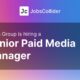 Senior Paid Media Manager at Penta Group – Worldwide