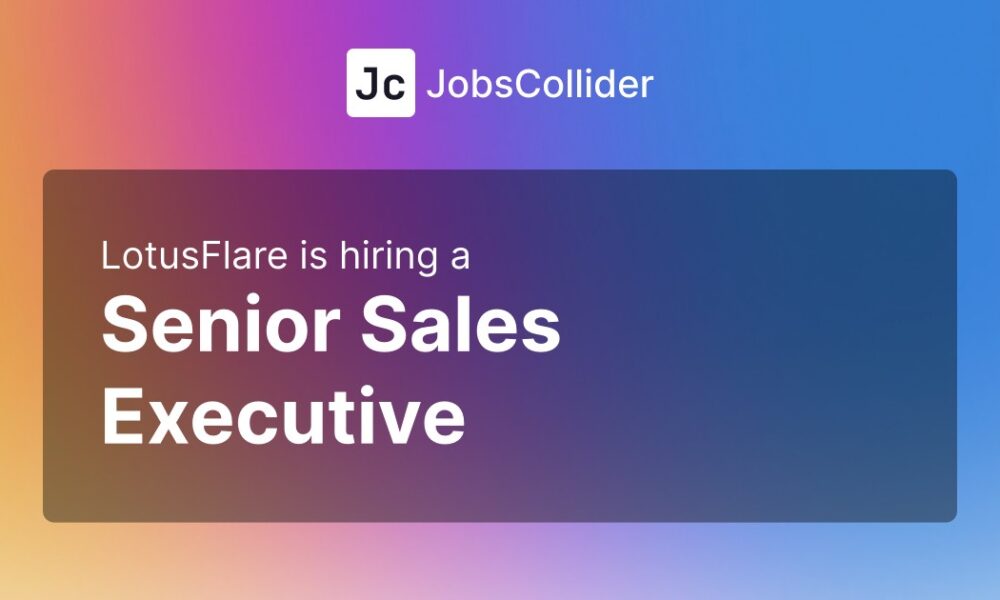 Senior Sales Executive at LotusFlare – Worldwide