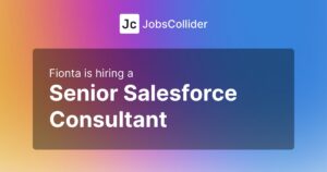 Senior Salesforce Consultant at Fionta - Worldwide