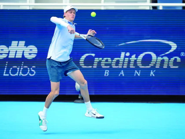 Sinner swamps Auger-Aliassime in Cincy | The Express Tribune