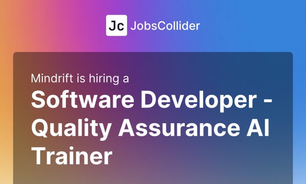 Software Developer – Quality Assurance AI Trainer at Mindrift – United Kingdom